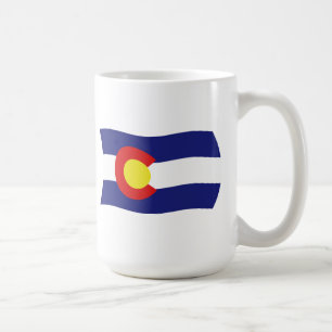 De Café Caneca da Bandeira do Colorado