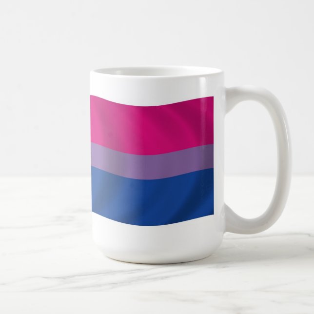 De Café Caneca da Bandeira do Orgulho Bissexual (Direita)