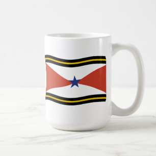 De Café Caneca da Bandeira do Povo Akha
