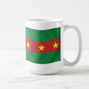 De Café Caneca da Bandeira do Povo Ewe