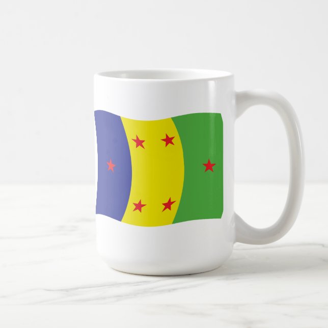 De Café Caneca da Bandeira do Povo Ogoni (Direita)