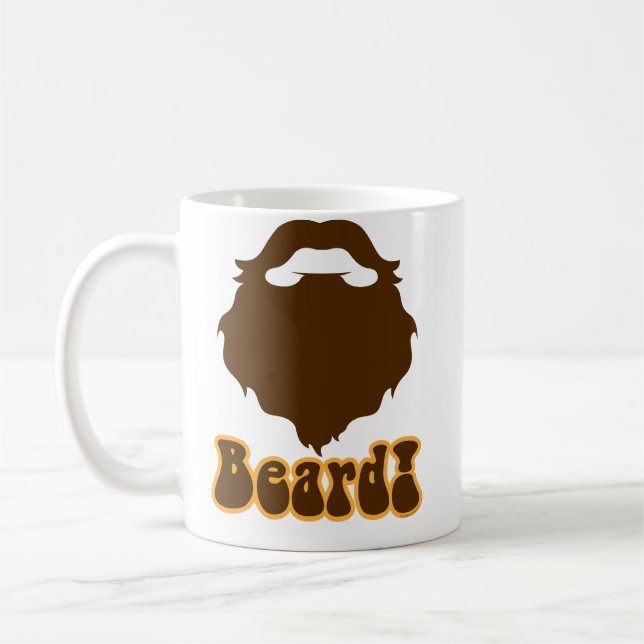 De Café Caneca da barba (Esquerda)