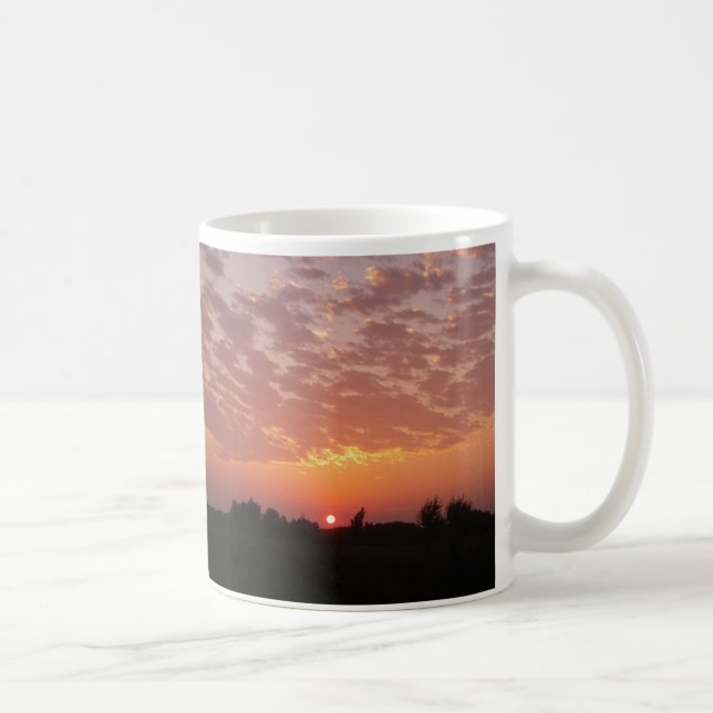 De Café Caneca da beleza do por do sol (Direita)