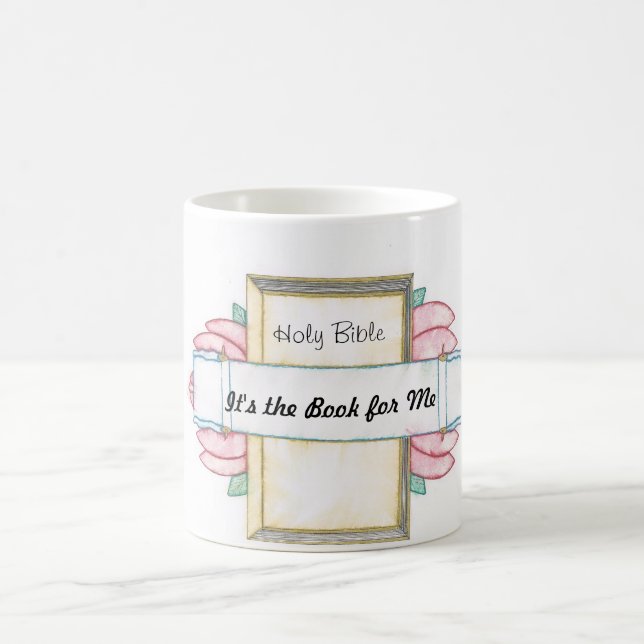 De Café Caneca da bíblia e da flor (Centro)