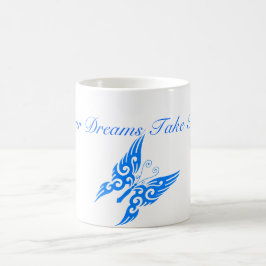 De Café Caneca da borboleta