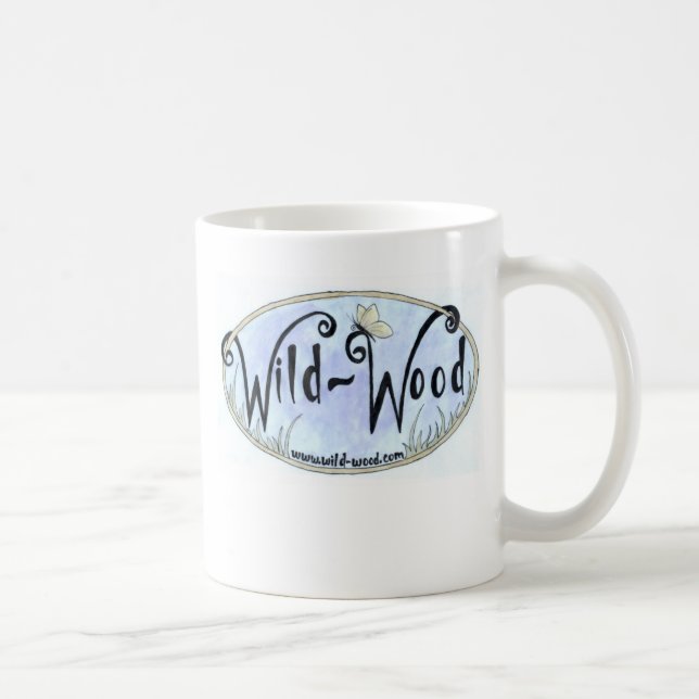 De Café Caneca da borboleta da Selvagem-Madeira (Direita)
