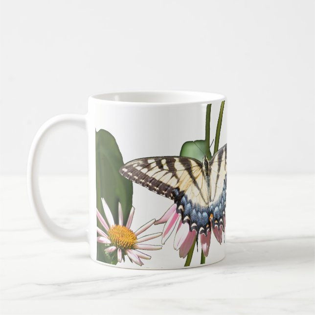 De Café Caneca da borboleta & do zangão (Esquerda)