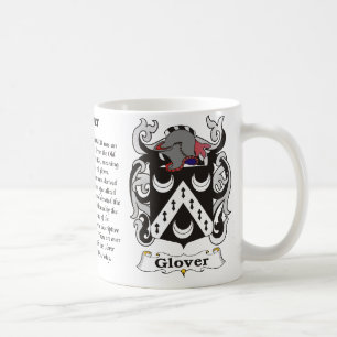De Café Caneca da brasão da família do Glover