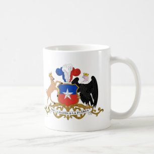 De Café Caneca da brasão do Chile