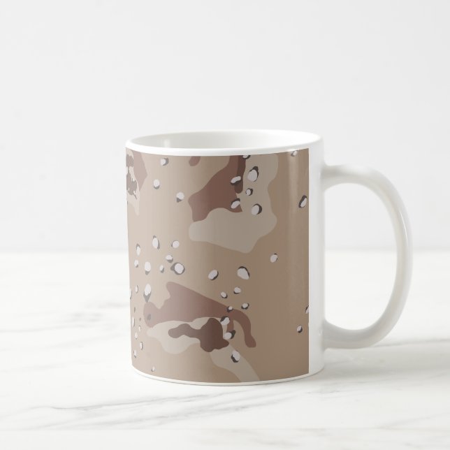 De Café Caneca da camuflagem do deserto (Direita)