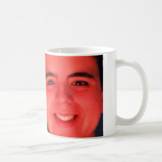 De Café caneca da cara do tomate