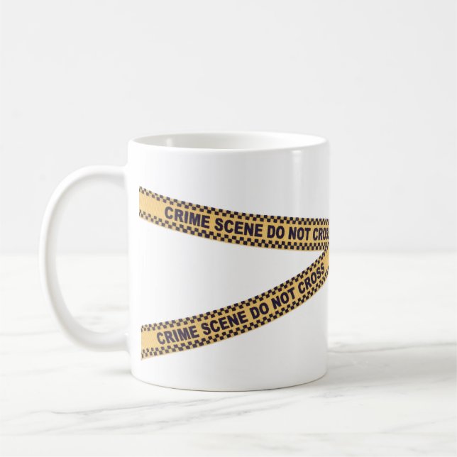 De Café Caneca da cena do crime (Esquerda)