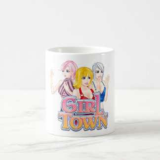 De Café Caneca da cidade da menina