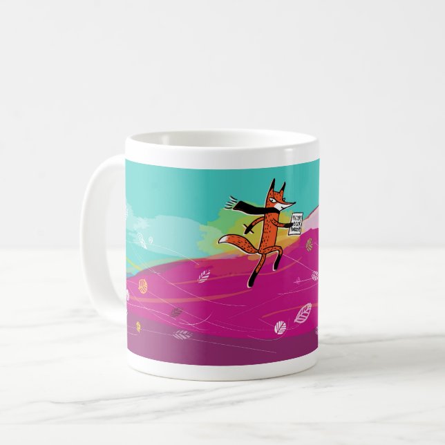 De Café Caneca da cimeira do livro ilustrado (Frente Esquerda)