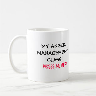 De Café Caneca da classe da gestão da raiva