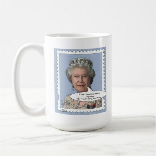 De Café Caneca da comédia da rainha Elizabeth II