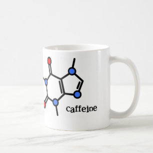 De Café caneca da cor da cafeína