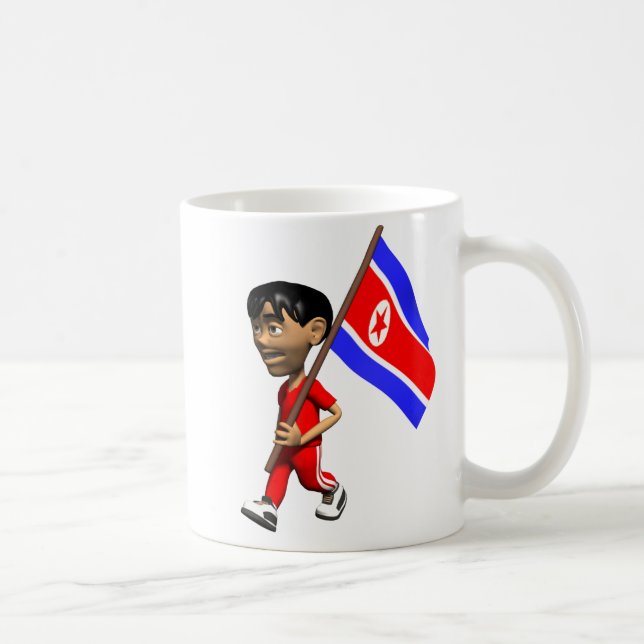 De Café Caneca da Coreia do Norte (Direita)