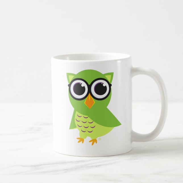 De Café Caneca da coruja (Direita)