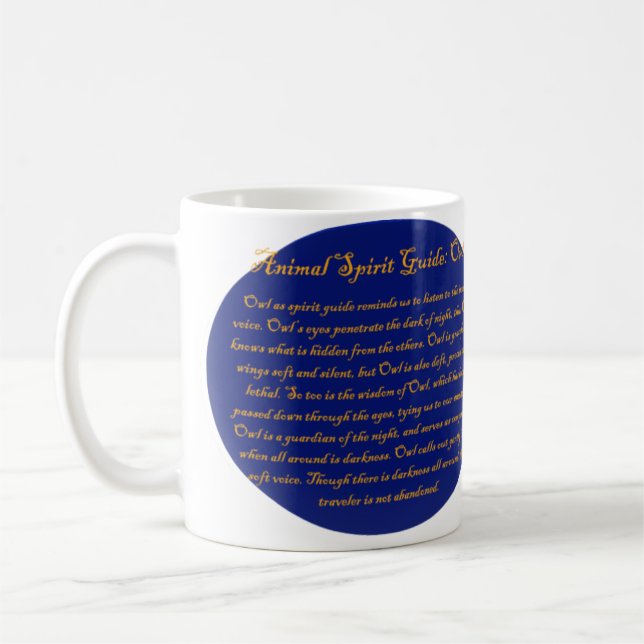 De Café Caneca da coruja (Esquerda)