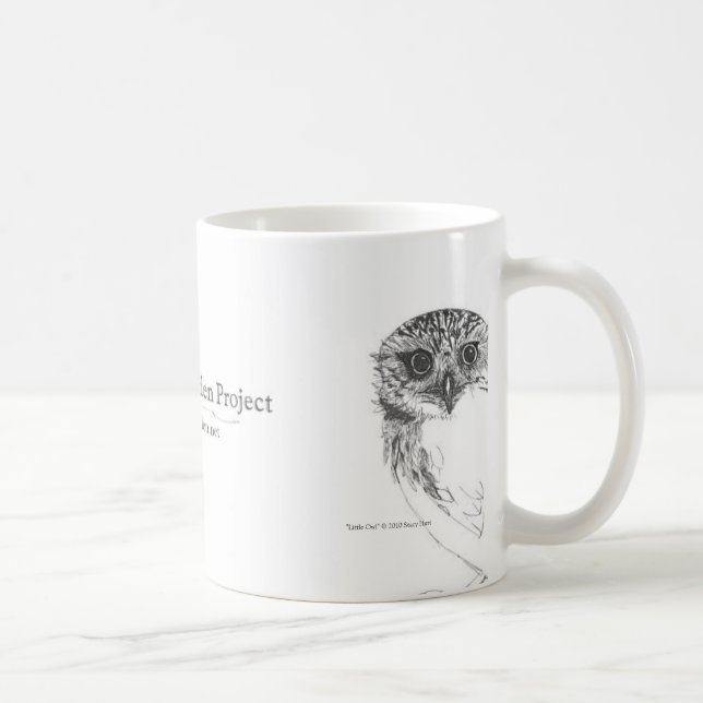 De Café Caneca da coruja pequena (Direita)