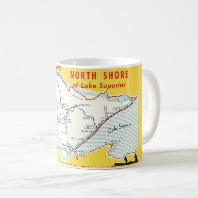 De Café Caneca da Costa Norte do Lago Superior (Frente Esquerda)