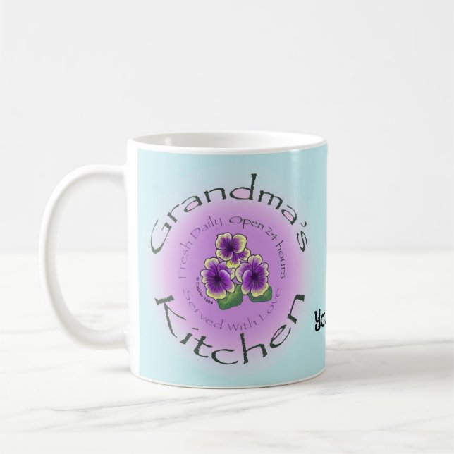 De Café Caneca da Cozinha da Vovó (Esquerda)