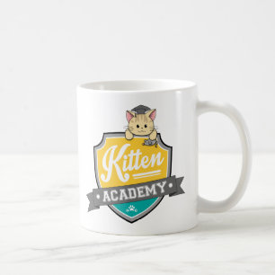 De Café Caneca da crista da academia do gatinho