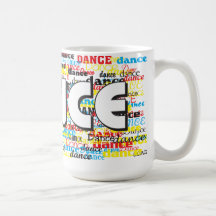 Caneca da dança da dança