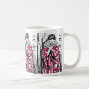 De Café Caneca da dança da gueixa