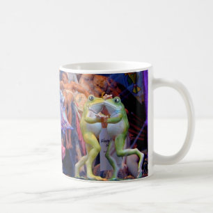 De Café Caneca da dança do sapo