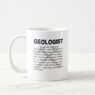 De Café Caneca da definição do geólogo