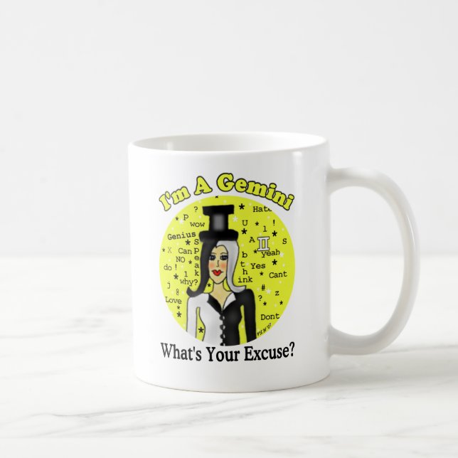 De Café Caneca da desculpa dos Gêmeos (Direita)