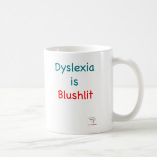 De Café Caneca da dislexia