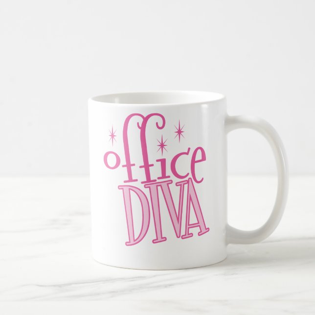 De Café Caneca da diva do escritório (Direita)