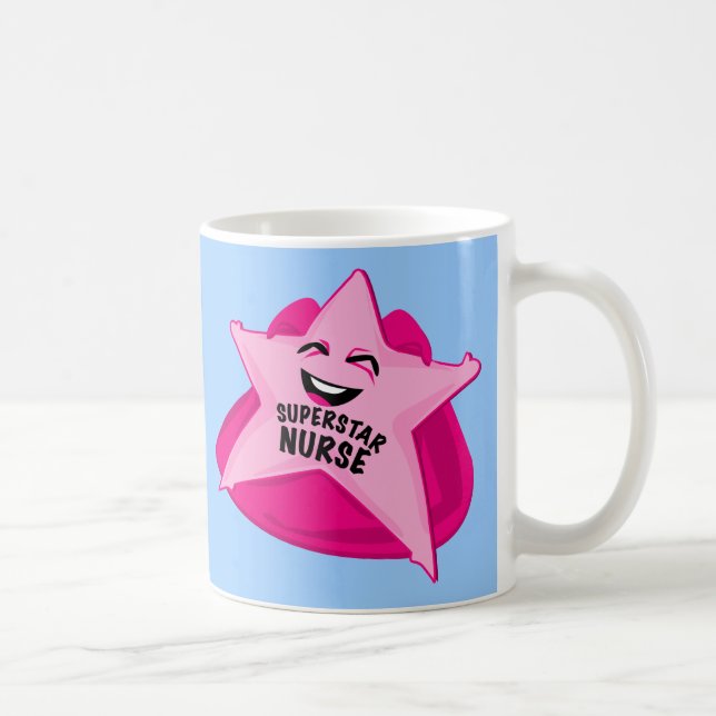 De Café caneca da enfermeira da estrela mundial! (Direita)
