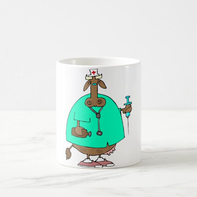 De Café Caneca da enfermeira da vaca (Centro)
