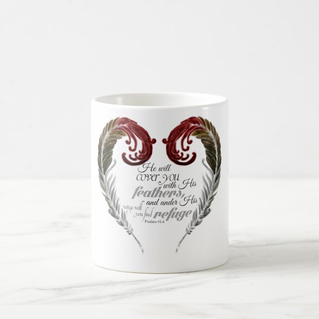 De Café Caneca da escritura do coração da pena (Centro)