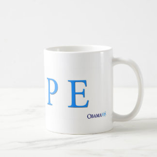 De Café Caneca da esperança