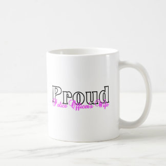 De Café Caneca da esposa do agente da polícia orgulhoso