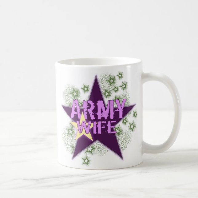 De Café Caneca da esposa do exército (Direita)