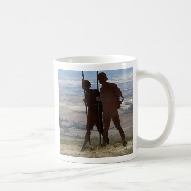 De Café Caneca da estátua do peregrino (Direita)