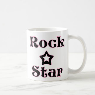 De Café Caneca da estrela do rock