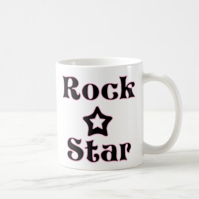 De Café Caneca da estrela do rock (Direita)