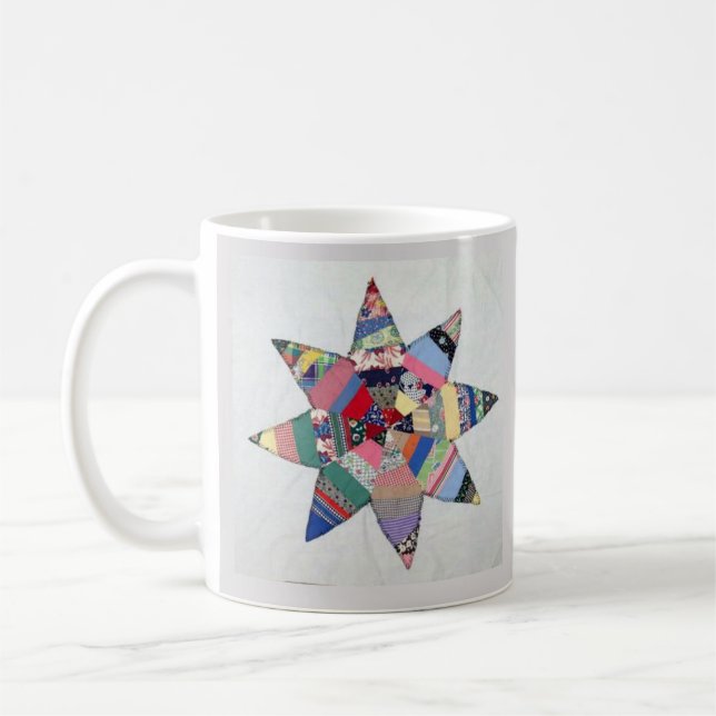 De Café Caneca da estrela dos retalhos (Esquerda)