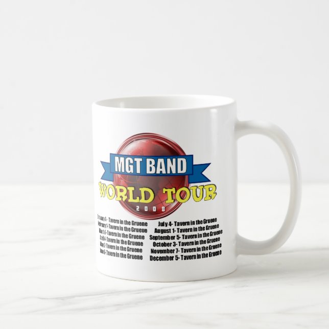 De Café caneca da excursão do mundo do mgt (Direita)
