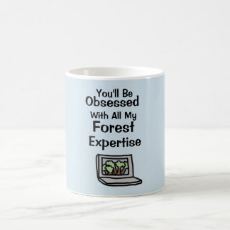 De Café Caneca da experiência da floresta