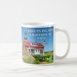 De Café Caneca da Farol da Ilha Seguin, Maine