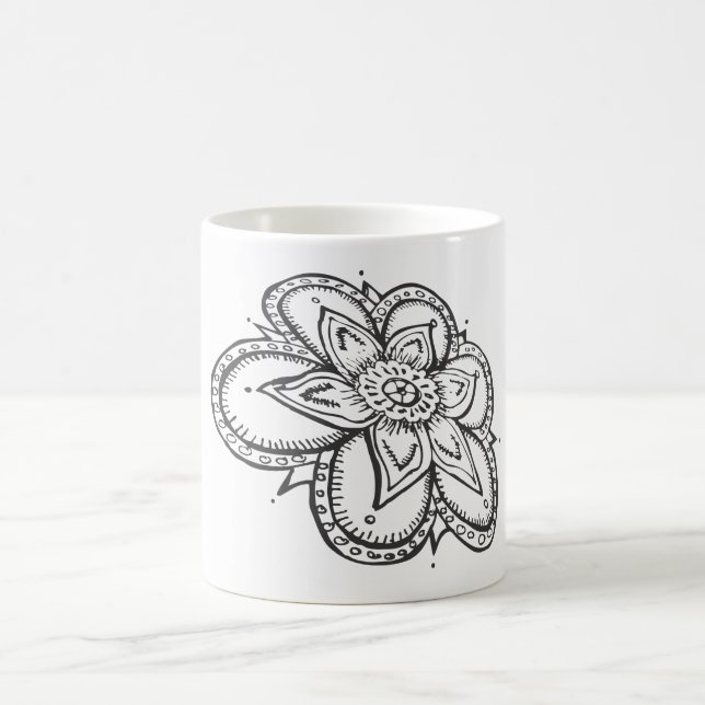 De Café Caneca da flor (Centro)
