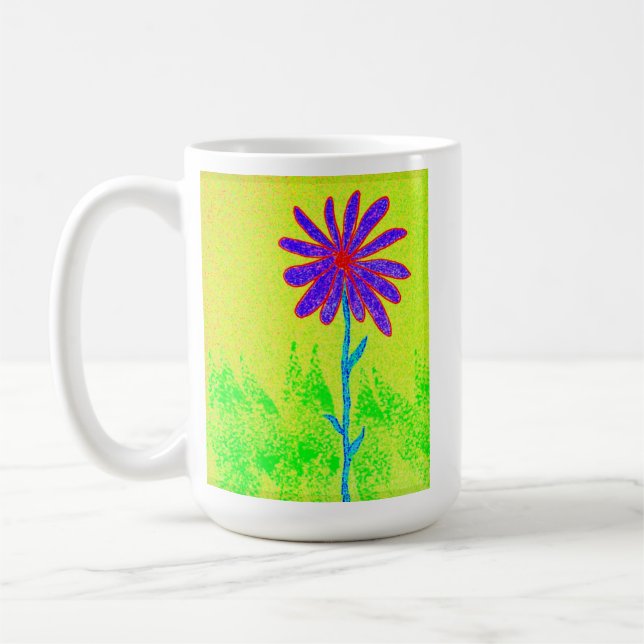 De Café Caneca da flor selvagem (Esquerda)